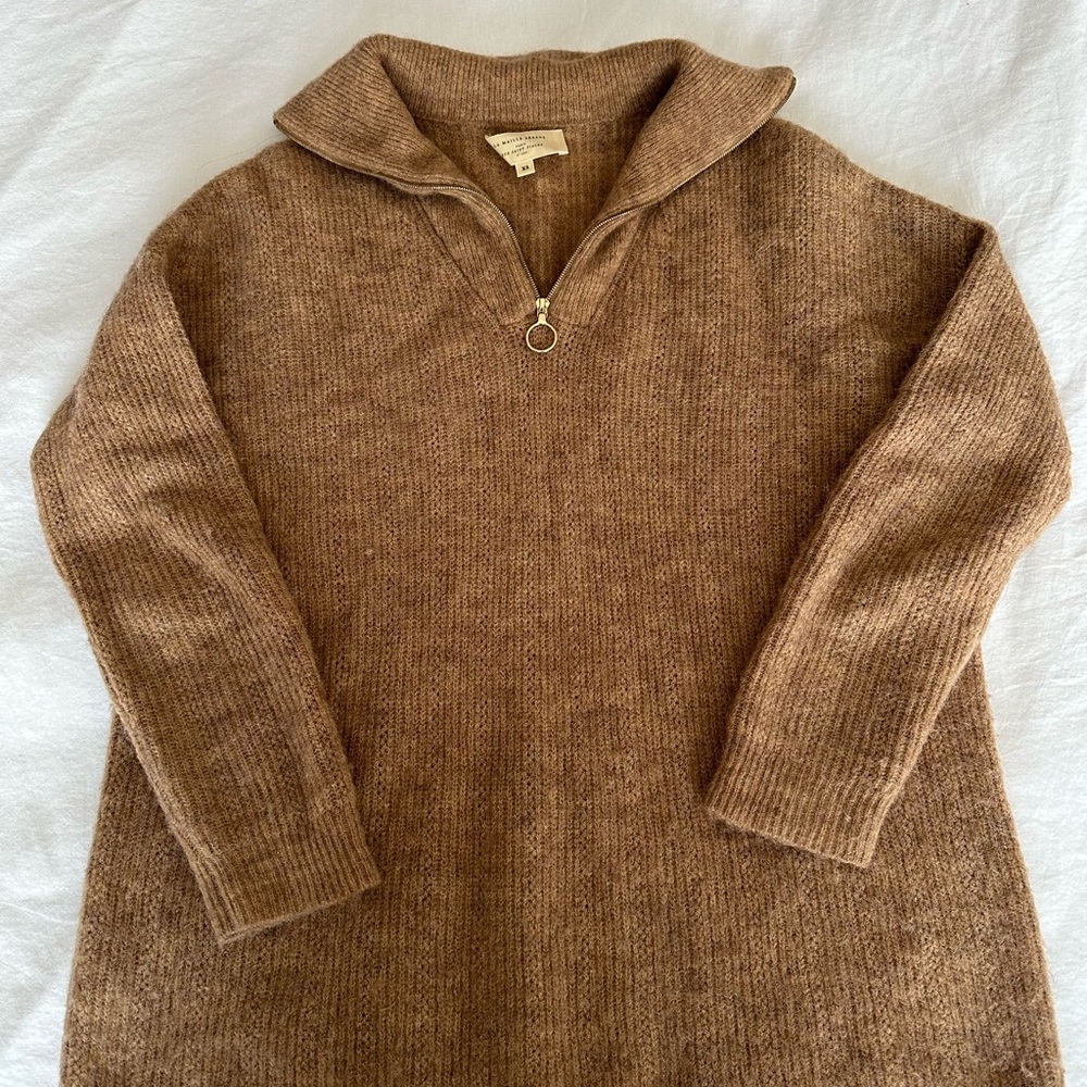 Sezane Tan Sweater Cardigan - Picture 3 of 4
